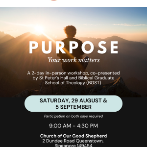 Purpose - Your Work Matters